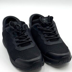 Zeba Hands-Free Mens Sneakers Jet Black Mesh 11 Comfortable Walking Shoes